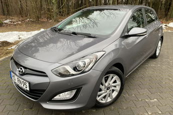 Hyundai i30 Ledy przód+6 biegów+półskóry+podgrzewane fotele