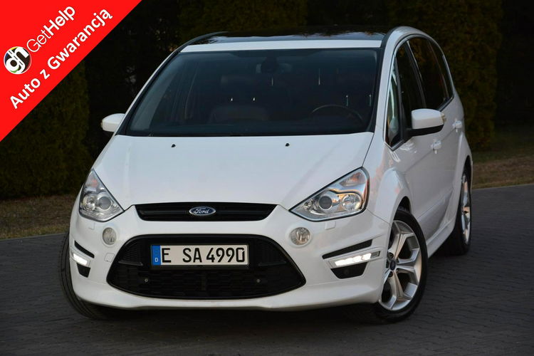 Ford S-Max Pakiet ST Lift Panorama Radar ACC Ledy Skóry Navi Convers Alu18 2xPark zdjęcie 1