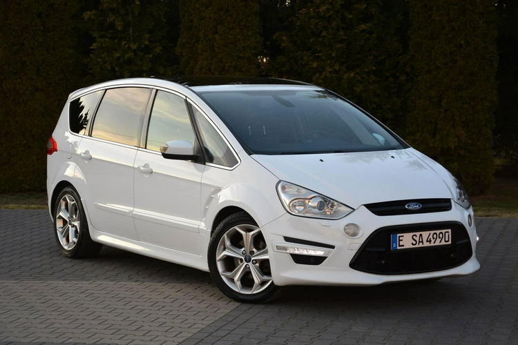 Ford S-Max Pakiet ST Lift Panorama Radar ACC Ledy Skóry Navi Convers Alu18 2xPark zdjęcie 10