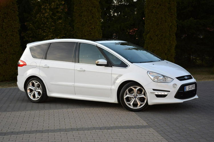 Ford S-Max Pakiet ST Lift Panorama Radar ACC Ledy Skóry Navi Convers Alu18 2xPark zdjęcie 11