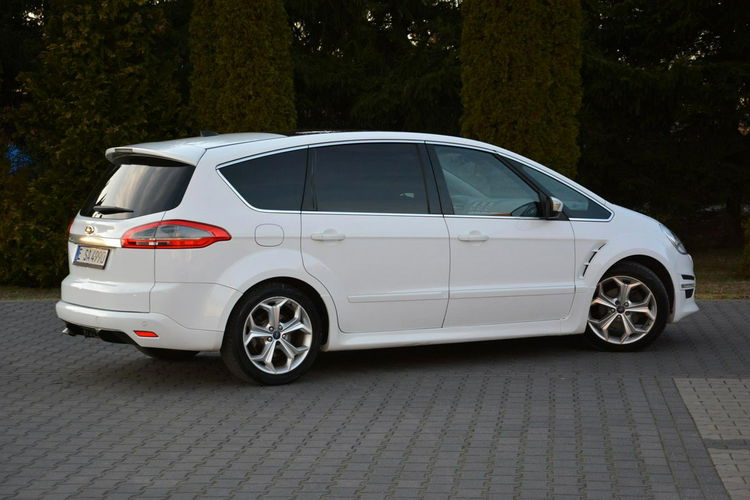 Ford S-Max Pakiet ST Lift Panorama Radar ACC Ledy Skóry Navi Convers Alu18 2xPark zdjęcie 13
