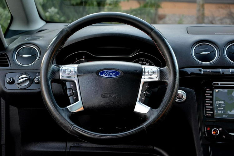 Ford S-Max Pakiet ST Lift Panorama Radar ACC Ledy Skóry Navi Convers Alu18 2xPark zdjęcie 24