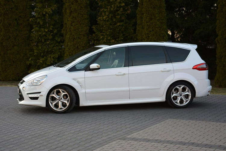 Ford S-Max Pakiet ST Lift Panorama Radar ACC Ledy Skóry Navi Convers Alu18 2xPark zdjęcie 4
