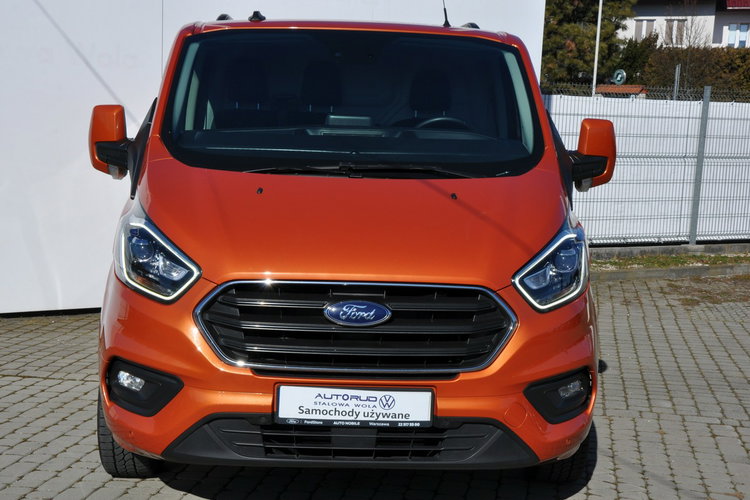 Ford Transit Custom 2.0TDCI 170KM Automat Salon PL 1-wł Kamera Hak Serwis FV23 zdjęcie 2