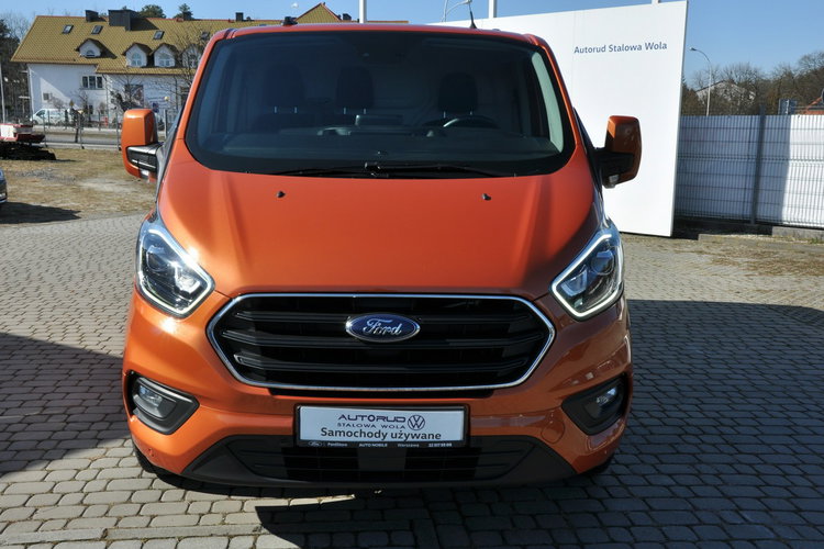 Ford Transit Custom 2.0TDCI 170KM Automat Salon PL 1-wł Kamera Hak Serwis FV23 zdjęcie 5