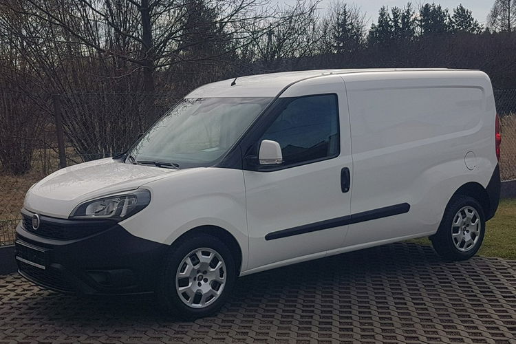 Fiat Doblo MAXI 3 OSOBY DŁUGI BLASZAK VAN FURGON KLIMA TEMPOMAT KRAJOWY zdjęcie 2