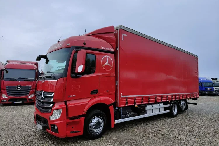 Mercedes ACTROS 2543 / 6x2 / FIRANKA 8.20m / EURO 6 / NISKI PRZEBIEG / zdjęcie 4