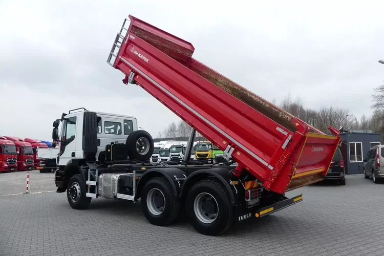 Iveco X-WAY 420 / 6x4 / KH-KIPPER 3 STRONNY / HYDROBURTA / WYWROTKA / zdjęcie 6