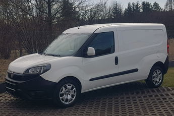 Fiat Doblo MAXI 3 OSOBY DŁUGI BLASZAK VAN FURGON KLIMA TEMPOMAT KRAJOWY