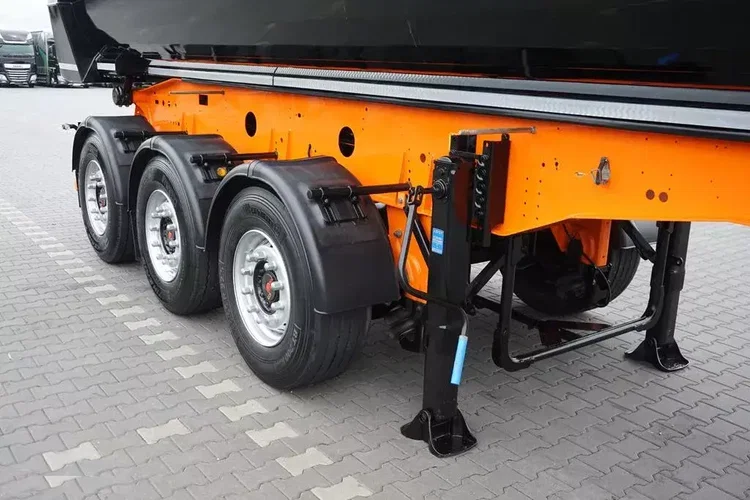 MEILLER WYWROTKA / 27 M3 / OŚ PODNOSZONA / JAK NOWA zdjęcie 13