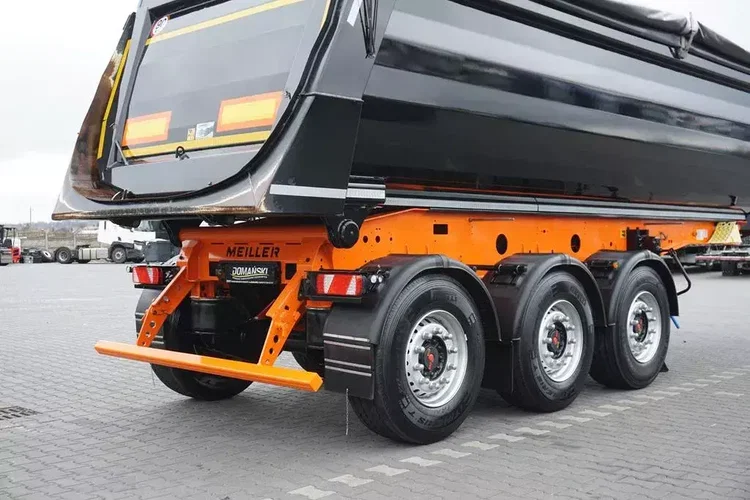 MEILLER WYWROTKA / 27 M3 / OŚ PODNOSZONA / JAK NOWA zdjęcie 14