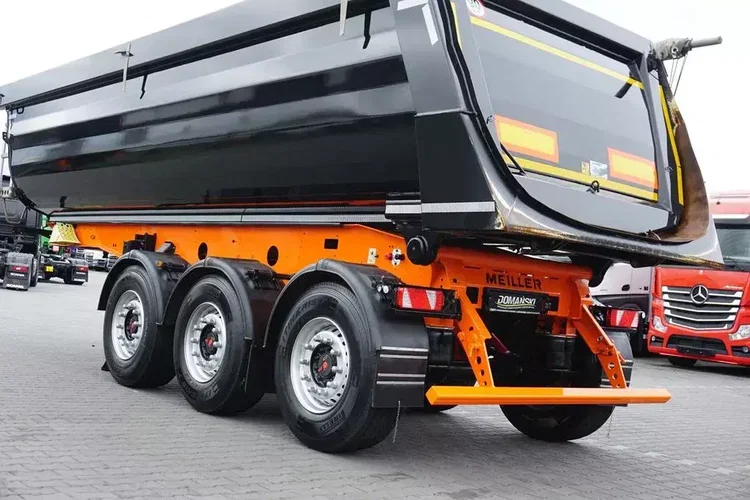 MEILLER WYWROTKA / 27 M3 / OŚ PODNOSZONA / JAK NOWA zdjęcie 15