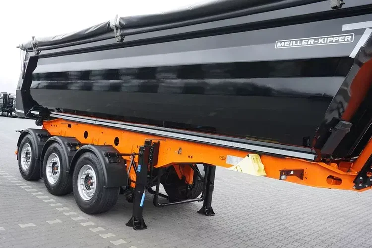 MEILLER WYWROTKA / 27 M3 / OŚ PODNOSZONA / JAK NOWA zdjęcie 16