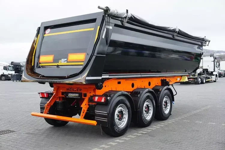 MEILLER WYWROTKA / 27 M3 / OŚ PODNOSZONA / JAK NOWA zdjęcie 5