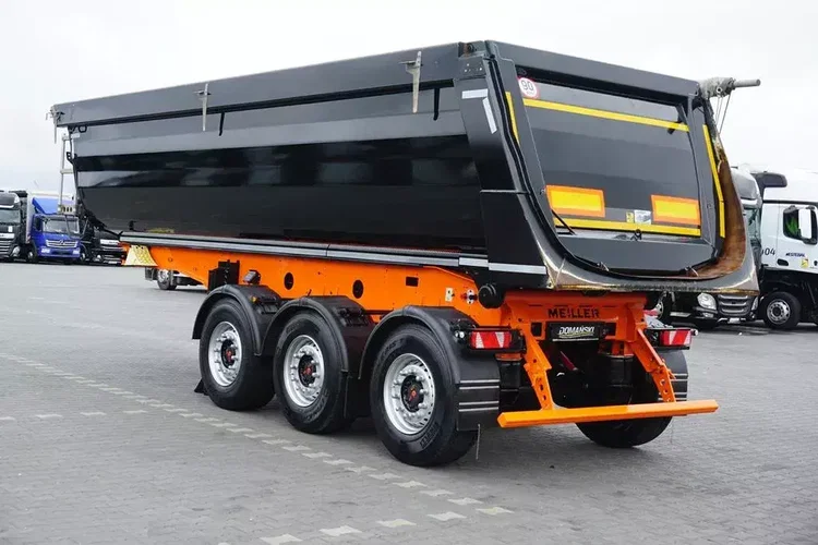 MEILLER WYWROTKA / 27 M3 / OŚ PODNOSZONA / JAK NOWA zdjęcie 6