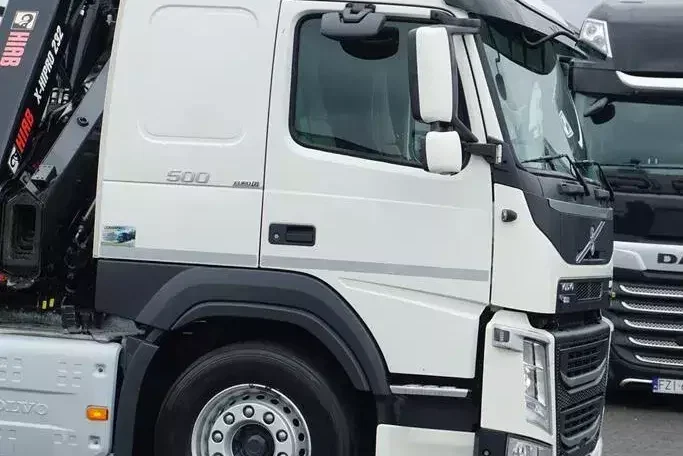 Volvo FM / 500 / 6 X 2 / SKRZYNIOWY + HDS / HIAB 232 E-6 / WYSIĘG 17 M / OŚ SKRĘTNA zdjęcie 30