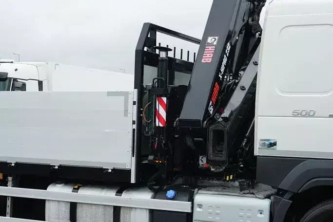 Volvo FM / 500 / 6 X 2 / SKRZYNIOWY + HDS / HIAB 232 E-6 / WYSIĘG 17 M / OŚ SKRĘTNA zdjęcie 33