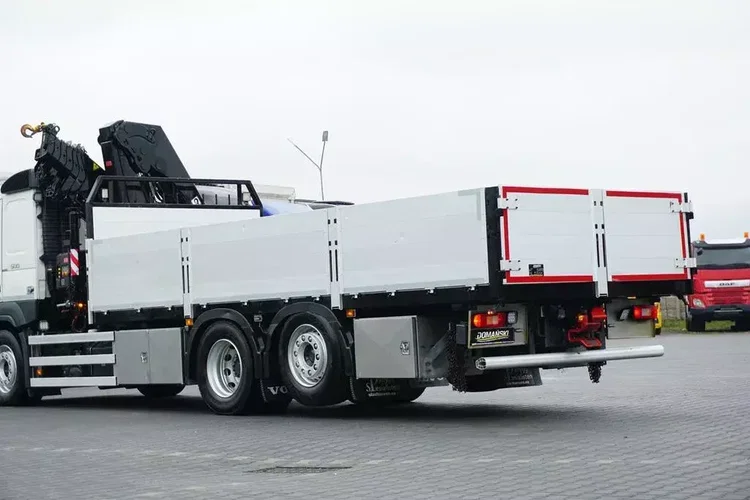 Volvo FM / 500 / 6 X 2 / SKRZYNIOWY + HDS / HIAB 232 E-6 / WYSIĘG 17 M / OŚ SKRĘTNA zdjęcie 39
