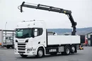 Scania R 450 / E 6 / 6 X 2 / SKRZYNIOWY + HDS / HIAB 192 ES – 3 / OŚ SKRETNA zdjęcie 2