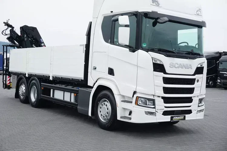 Scania R 450 / E 6 / 6 X 2 / SKRZYNIOWY + HDS / HIAB 192 ES – 3 / OŚ SKRETNA zdjęcie 20