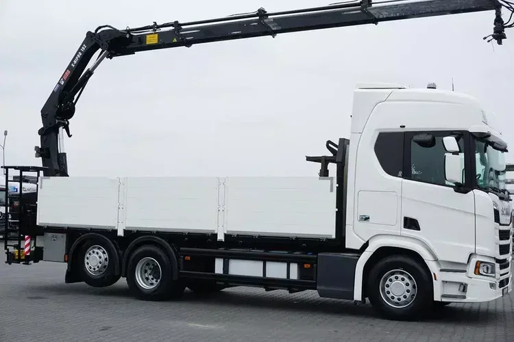 Scania R 450 / E 6 / 6 X 2 / SKRZYNIOWY + HDS / HIAB 192 ES – 3 / OŚ SKRETNA zdjęcie 21