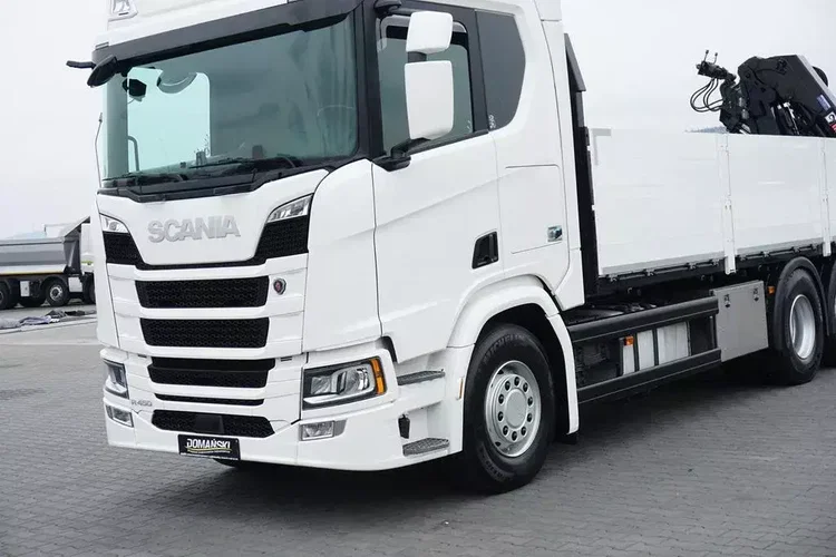 Scania R 450 / E 6 / 6 X 2 / SKRZYNIOWY + HDS / HIAB 192 ES – 3 / OŚ SKRETNA zdjęcie 28