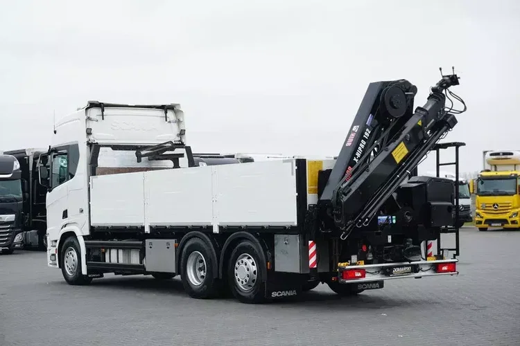 Scania R 450 / E 6 / 6 X 2 / SKRZYNIOWY + HDS / HIAB 192 ES – 3 / OŚ SKRETNA zdjęcie 35