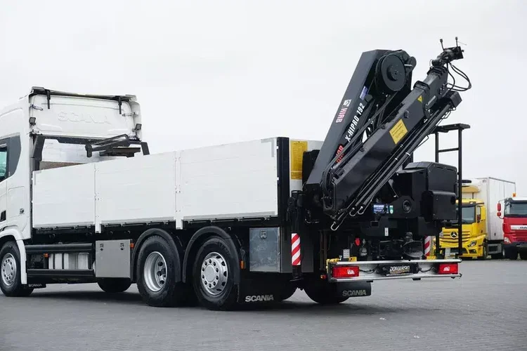 Scania R 450 / E 6 / 6 X 2 / SKRZYNIOWY + HDS / HIAB 192 ES – 3 / OŚ SKRETNA zdjęcie 36