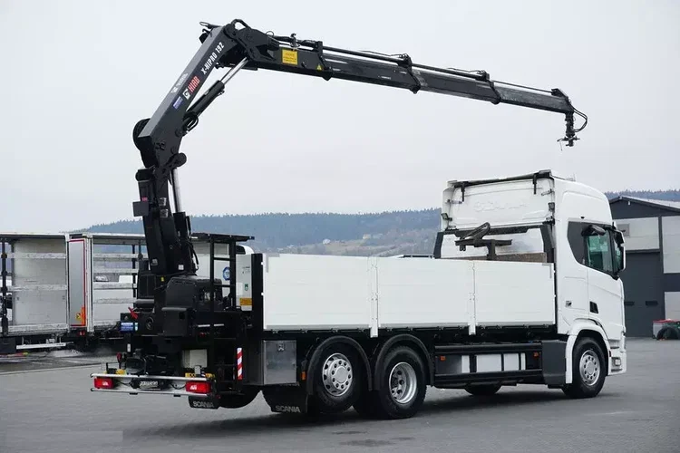 Scania R 450 / E 6 / 6 X 2 / SKRZYNIOWY + HDS / HIAB 192 ES – 3 / OŚ SKRETNA zdjęcie 6