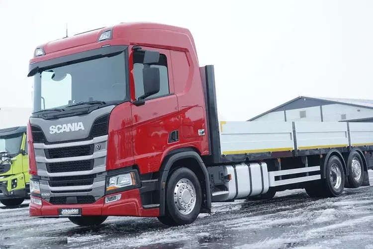 Scania R 500 / ACC / E 6 / SKRZYNIOWY / DŁ. 9.1 M / OŚ SKRĘTNA zdjęcie 22