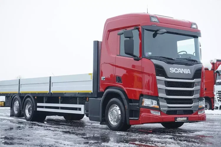 Scania R 500 / ACC / E 6 / SKRZYNIOWY / DŁ. 9.1 M / OŚ SKRĘTNA zdjęcie 35