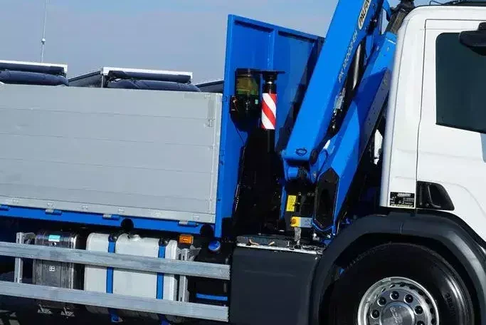 Scania / P 250 / ACC / SKRZYNIOWY + HDS + WINDA / PALFINGER PK 12 002 - EH B / WYSIĘG 10 M zdjęcie 31