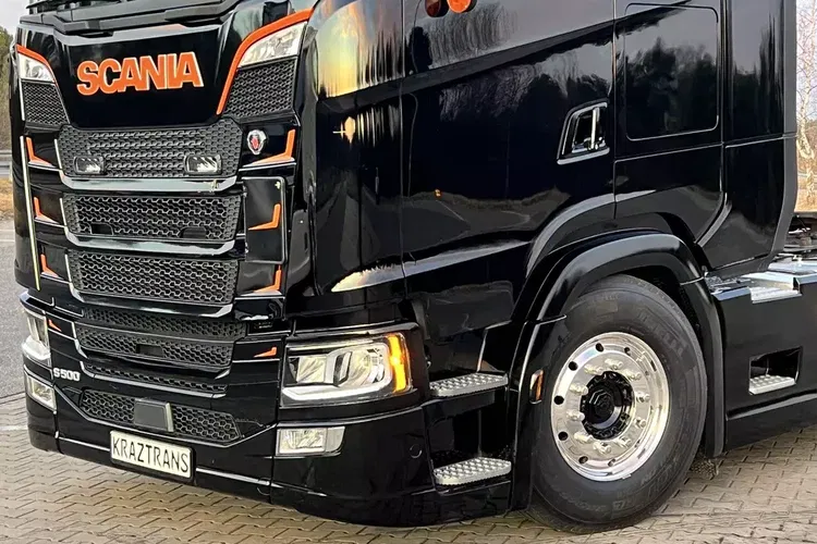 Scania S500 Pełna opcja cały na poduszce full ADR z Niemiec skóry 6 poduszek po kontrakcie serwisowym zdjęcie 34