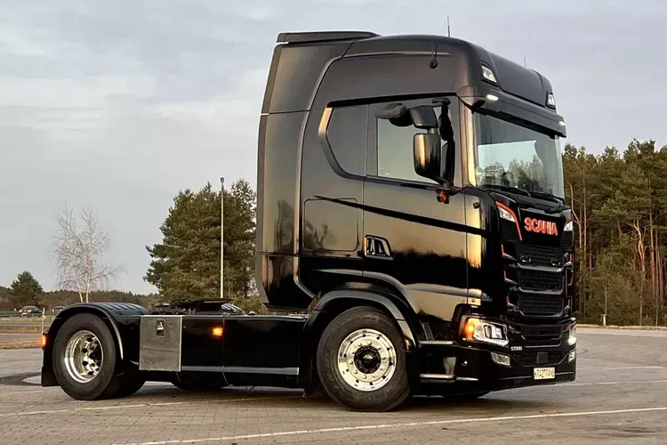 Scania S500 Pełna opcja cały na poduszce full ADR z Niemiec skóry 6 poduszek po kontrakcie serwisowym zdjęcie 9