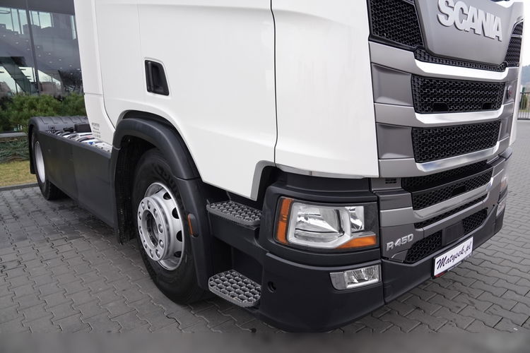 Scania R 450 / RETARDER / HYDRAULIKA / KLIMA POSTOJOWA / HYDRAULIKA / NISKA KABINA / OPONY 100% / PO KONTRAKCIE SERWISOWYM zdjęcie 9