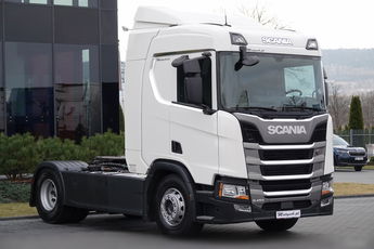 Scania R 450 / RETARDER / HYDRAULIKA / KLIMA POSTOJOWA / HYDRAULIKA / NISKA KABINA / OPONY 100% / PO KONTRAKCIE SERWISOWYM
