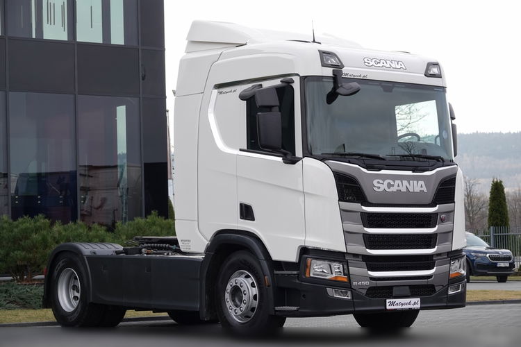 Scania R 450 / RETARDER / HYDRAULIKA / KLIMA POSTOJOWA / HYDRAULIKA / NISKA KABINA / OPONY 100% / PO KONTRAKCIE SERWISOWYM zdjęcie 2