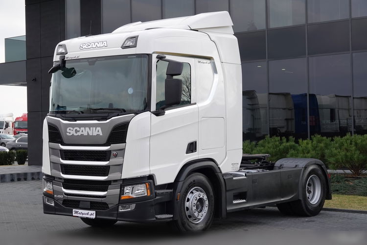 Scania R 450 / RETARDER / HYDRAULIKA / KLIMA POSTOJOWA / HYDRAULIKA / NISKA KABINA / OPONY 100% / PO KONTRAKCIE SERWISOWYM zdjęcie 3