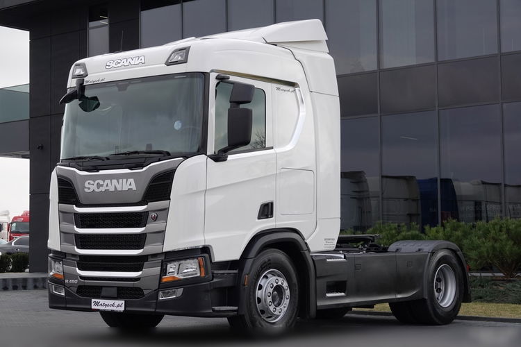 Scania R 450 / RETARDER / HYDRAULIKA / KLIMA POSTOJOWA / HYDRAULIKA / NISKA KABINA / OPONY 100% / PO KONTRAKCIE SERWISOWYM zdjęcie 4