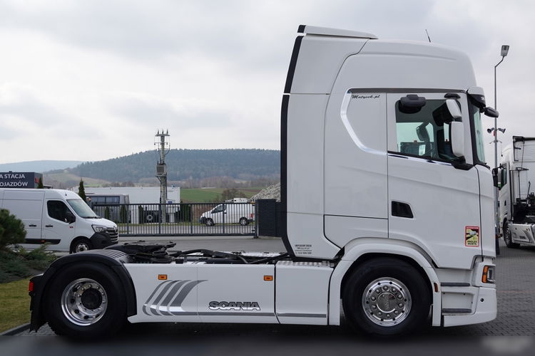 Scania S 450 / RETARDER / KLIMA POSTOJOWA / ALUFELGI / HYDRAULIKA / OPONY 100% / PO KONTRAKCIE SERWISOWYM  zdjęcie 10