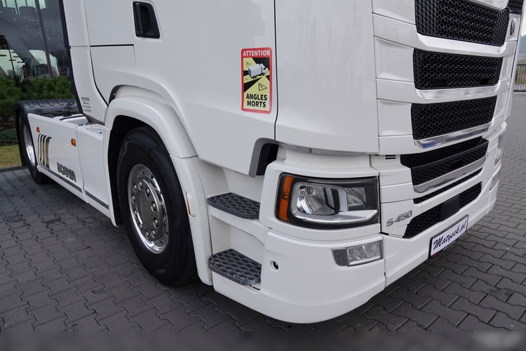 Scania S 450 / RETARDER / KLIMA POSTOJOWA / ALUFELGI / HYDRAULIKA / OPONY 100% / PO KONTRAKCIE SERWISOWYM  zdjęcie 11