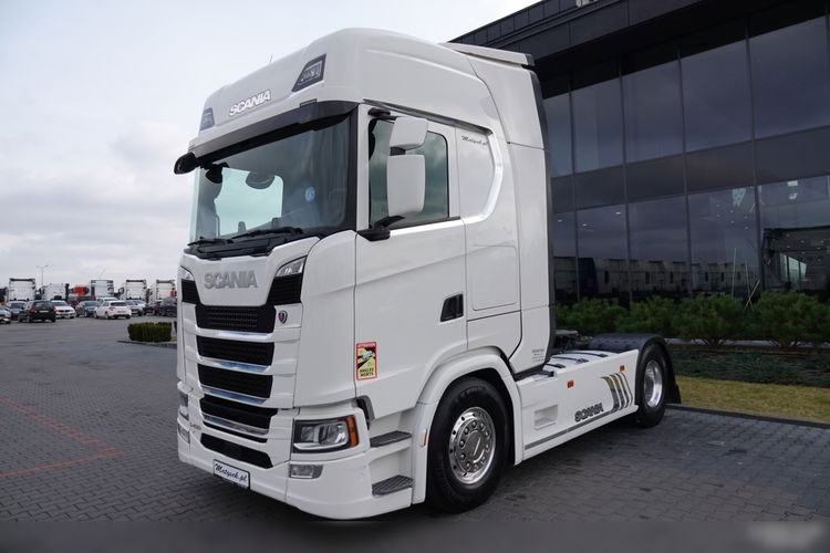 Scania S 450 / RETARDER / KLIMA POSTOJOWA / ALUFELGI / HYDRAULIKA / OPONY 100% / PO KONTRAKCIE SERWISOWYM  zdjęcie 6