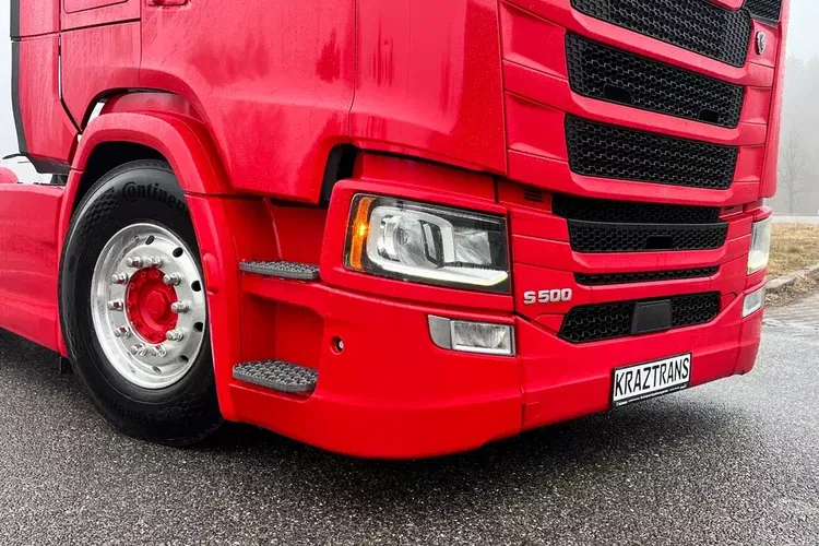 S500 Pełna opcja cały na poduszce z Niemiec scania idealny stan zdjęcie 17