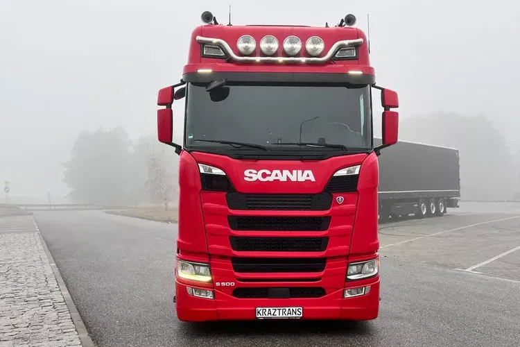 S500 Pełna opcja cały na poduszce z Niemiec scania idealny stan zdjęcie 23