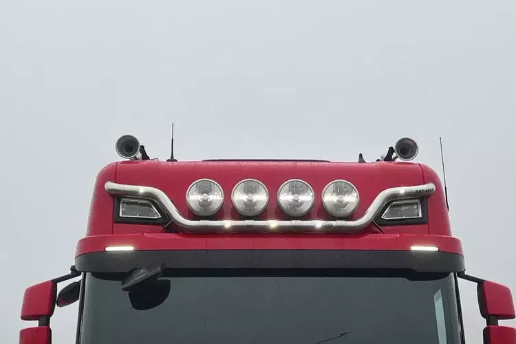 S500 Pełna opcja cały na poduszce z Niemiec scania idealny stan zdjęcie 24