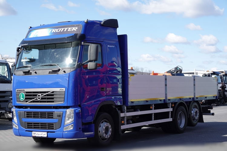Volvo FH 500 / 6X2 / SKRZYNIOWY - 7.4 M / SOLÓWKA / OŚ PODNOSZONA / 258 TYŚ. KM !  zdjęcie 2