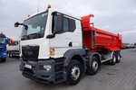 MAN TGS 35.430 / 8X4 / WYWROTKA TYLNOZSYPOWA / HYDROKLAPA / OPONY 100% / 2022 ROK / 109 TYS. KM  zdjęcie 12