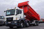 MAN TGS 35.430 / 8X4 / WYWROTKA TYLNOZSYPOWA / HYDROKLAPA / OPONY 100% / 2022 ROK / 109 TYS. KM  zdjęcie 1