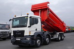 MAN TGS 35.430 / 8X4 / WYWROTKA TYLNOZSYPOWA / HYDROKLAPA / OPONY 100% / 2022 ROK / 109 TYS. KM  zdjęcie 2