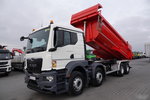 MAN TGS 35.430 / 8X4 / WYWROTKA TYLNOZSYPOWA / HYDROKLAPA / OPONY 100% / 2022 ROK / 109 TYS. KM  zdjęcie 3
